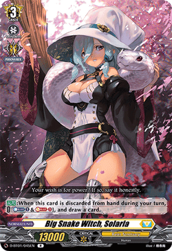 Big Snake Witch, Solaria - D-BT01/045EN