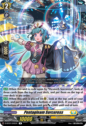Pentagleam Sorceress - D-BT01/046EN
