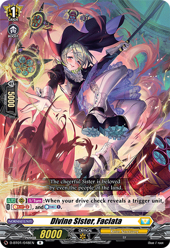 Divine Sister, Faciata - D-BT01/048EN