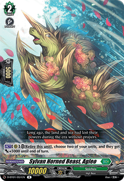 Sylvan Horned Beast, Agleo - D-BT01/051EN