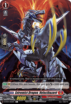 Extremist Dragon, Velocihazard - D-BT01/059EN