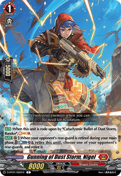Gunning of Dust Storm, Nigel - D-BT01/060EN