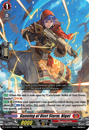 Gunning of Dust Storm, Nigel - D-BT01/060EN