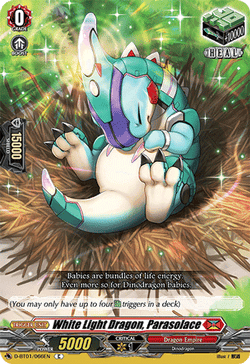 White Light Dragon, Parasolace - D-BT01/066EN