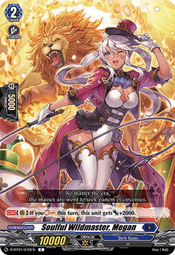 Soulful Wild Master, Megan - D-BT01/070EN