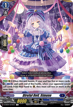 Direful Doll, Simone - D-BT01/074EN