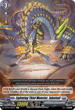 Lightning Thief Monster, Jabattail - D-BT01/082EN