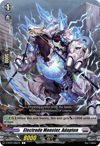 Electrode Monster, Adapton - D-BT01/085EN