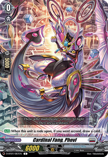 Cardinal Fang, Phovi - D-BT01/087EN