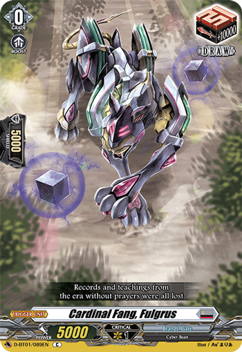 Cardinal Fang, Fulgrus - D-BT01/089EN