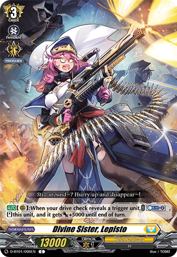 Divine Sister, Lepisto - D-BT01/096EN