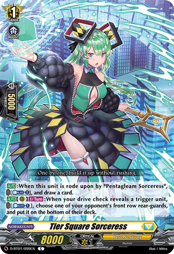 Tier Square Sorceress - D-BT01/099EN