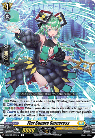 Tier Square Sorceress - D-BT01/099EN