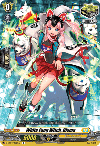 White Fang Witch, Disma - D-BT01/102EN