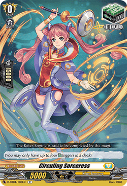 Circuling Sorceress - D-BT01/105EN