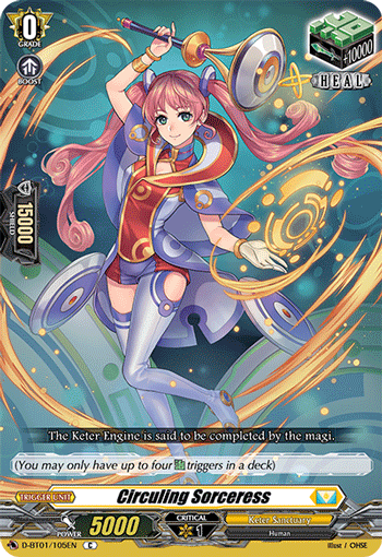 Circuling Sorceress - D-BT01/105EN