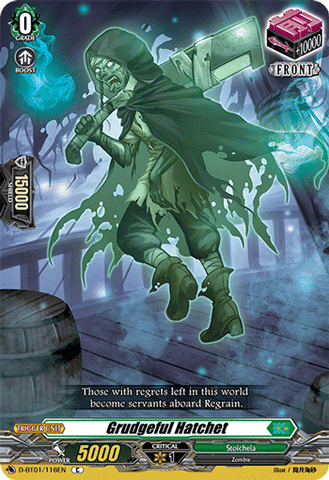 Grudgeful Hatchet - D-BT01/116EN