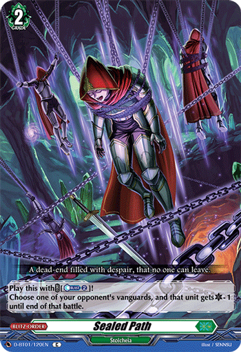 Sealed Path - D-BT01/120EN