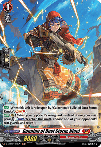Gunning of Dust Storm, Nigel (Holo) - D-BT01/H04EN