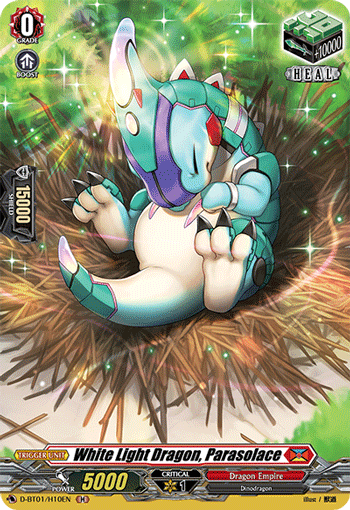 White Light Dragon, Parasolace (Holo) - D-BT01/H10EN