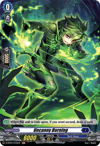 Uncanny Burning (Holo) - D-BT01/H16EN