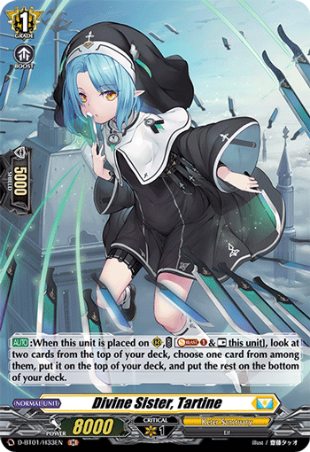 Divine Sister, Tartine (Holo) - D-BT01/H33EN