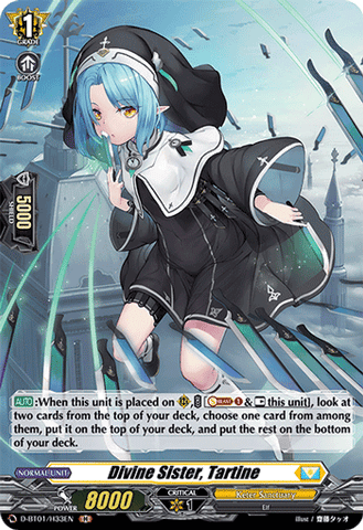 Divine Sister, Tartine (Holo) - D-BT01/H33EN