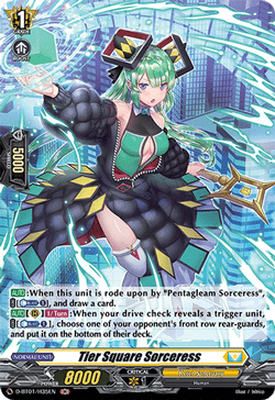Tier Square Sorceress (Holo) - D-BT01/H35EN