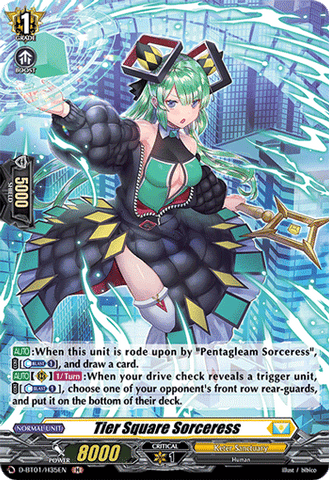 Tier Square Sorceress (Holo) - D-BT01/H35EN