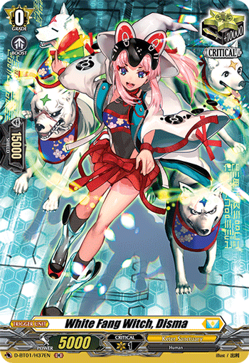 White Fang Witch, Disma (Holo) - D-BT01/H37EN