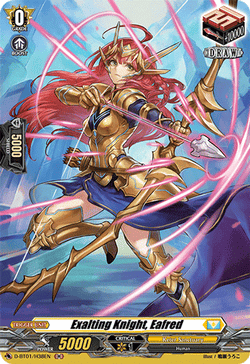 Exalting Knight, Eafred (Holo) - D-BT01/H38EN