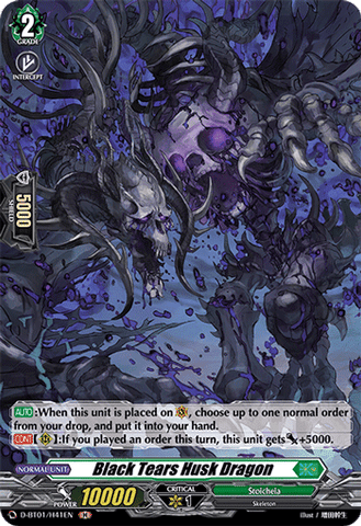 Black Tears Husk Dragon (Holo) - D-BT01/H41EN