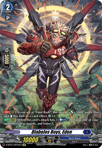 Diabolos Boys, Eden (SP) - D-BT01/SP04EN
