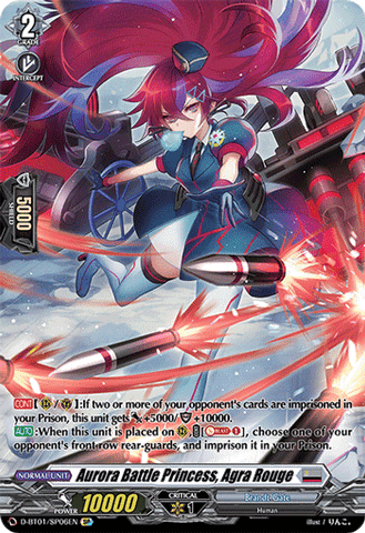 Aurora Battle Princess, Agra Rouge (SP) - D-BT01/SP06EN