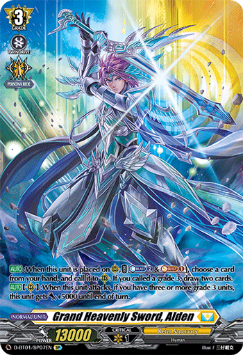 Grand Heavenly Sword, Alden (SP) - D-BT01/SP07EN
