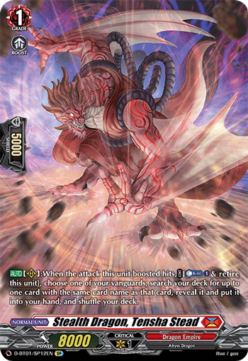 Stealth Dragon, Tensha Stead (SP) - D-BT01/SP12EN