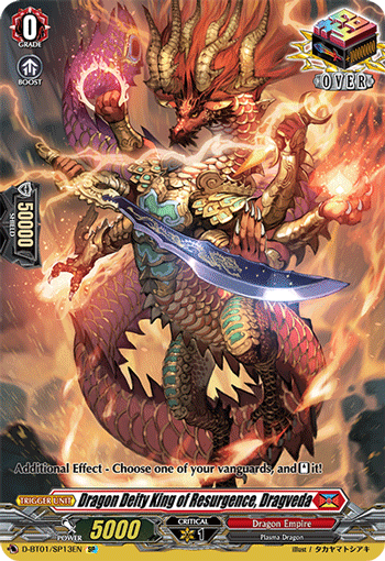 Dragon Deity King of Resurgence, Dragveda (SP) - D-BT01/SP13EN