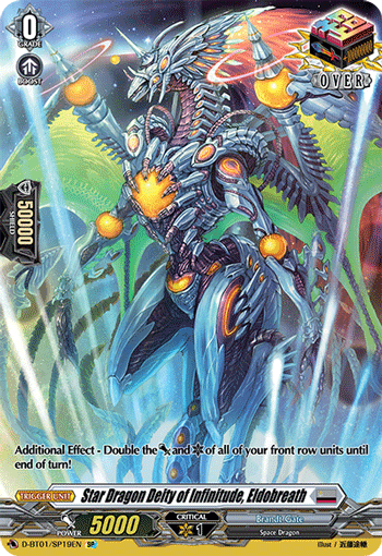 Star Dragon Deity of Infinitude, Eldobreath (SP) - D-BT01/SP19EN