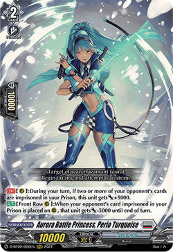 Aurora Battle Princess, Perio Turquoise - D-BT02/006EN