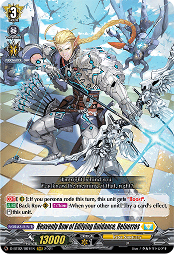 Heavenly Bow of Edifying Guidance, Refuerzos - D-BT02/007EN