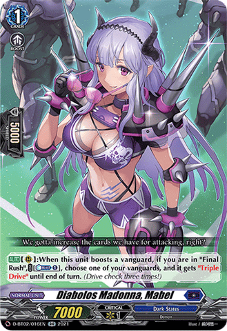Diabolos Madonna, Mabel - D-BT02/016EN