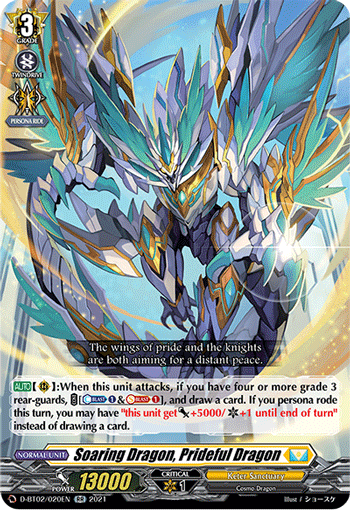 Soaring Dragon, Prideful Dragon - D-BT02/020EN