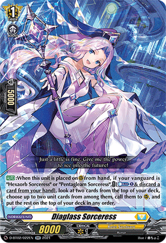 Diaglass Sorceress - D-BT02/022EN