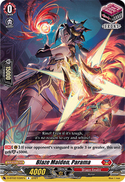 Blaze Maiden, Parama - D-BT02/030EN