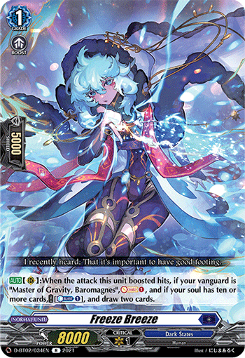 Freeze Breeze - D-BT02/034EN