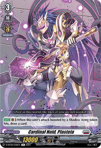 Cardinal Noid, Plasteia - D-BT02/038EN