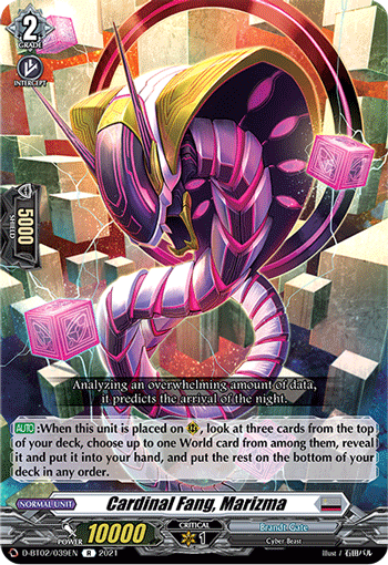 Cardinal Fang, Marizma - D-BT02/039EN