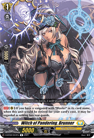 Witch of Pandering, Brunner - D-BT02/047EN