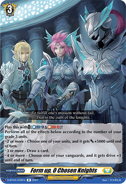 Form up, O Chosen Knights - D-BT02/049EN