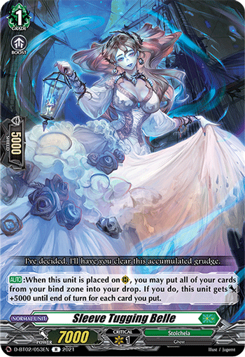 Sleeve Tugging Belle - D-BT02/053EN